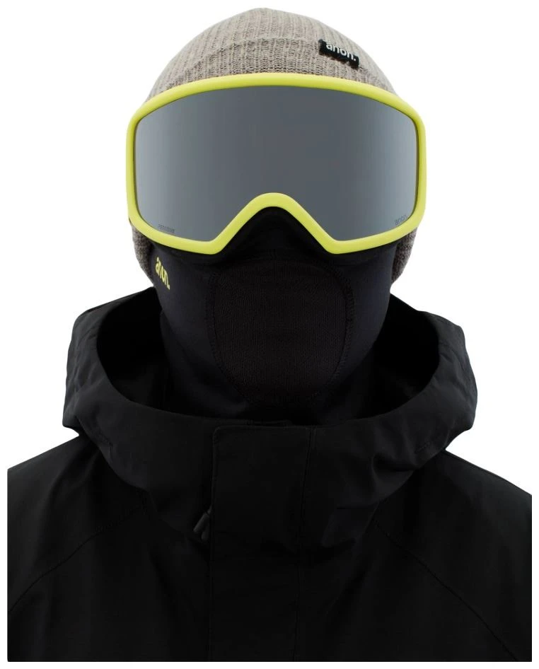 Anon Deringer + MFI Face Mask Lemon (Lens: Perceive Sunny Onyx) – Bild 4