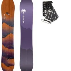 Arbor Swoon Camber Splitboard 21/22 + Skins