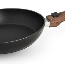 Bardani Wajan Deluxe Koekenpan 24 Cm Mit Abnehmbar Steel Antracite