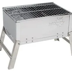 Bo-Camp BC Barbecue Compact Deluxe Rostfreier Stahl Silver