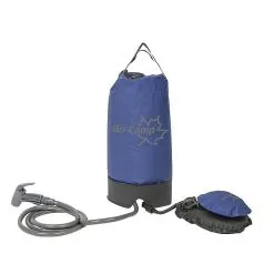 Bo-Camp Camping Shower Mit Pump Compact 11 Liters Blue