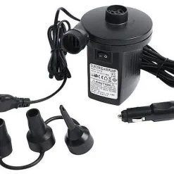 Bo-Camp Electrische Pumpe 12V/220V Black