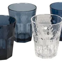 Bo-Camp Limonade Glas Mix & Match 4 Stücke 400 ML