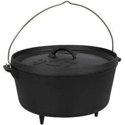 Bo-Camp Urban Outdoor Bo-Camp - Urban Outdoor Dutch Oven 9QT Black