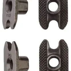 Burton M6 Channel Inserts 4 Pack Black