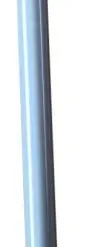 Campguru Aluminium Tarp Pole Telescopic 250 Cm Silver
