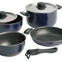 Campingaz Camping Cook Set 9 Pieces Non Stick Coated