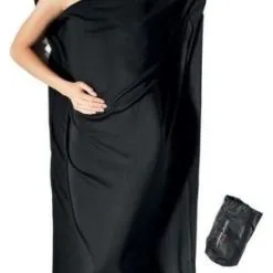 Cocoon Mummy Liner 100% Merino Wool Black