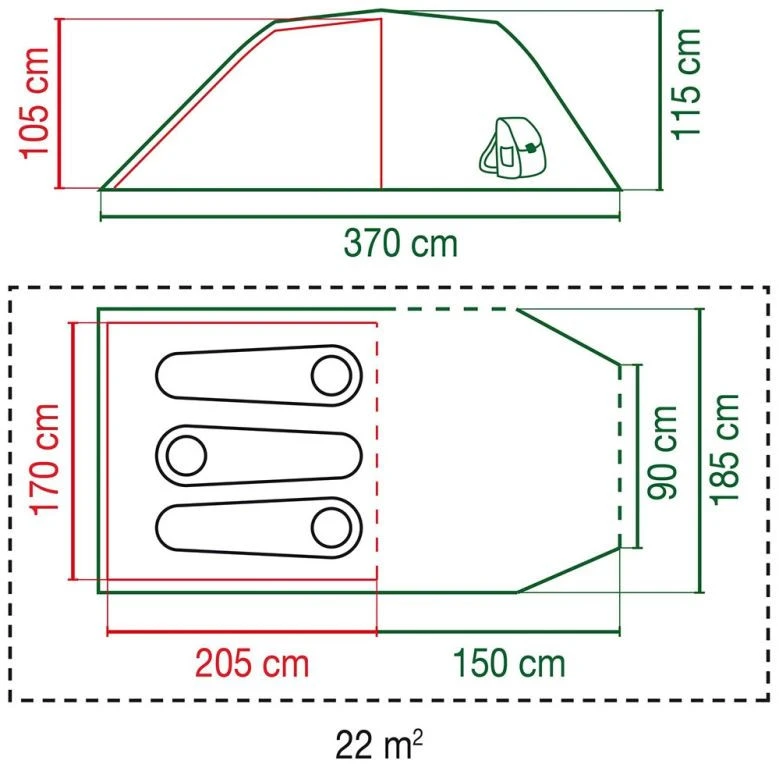 Coleman Cortes 3 Green Green – Bild 3
