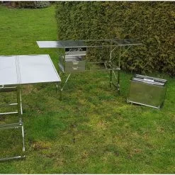 Dare To Be Different Faltbare Campingküche-Kochbox XL Exclusief Faltbare Campingküche-Kochbox S XL