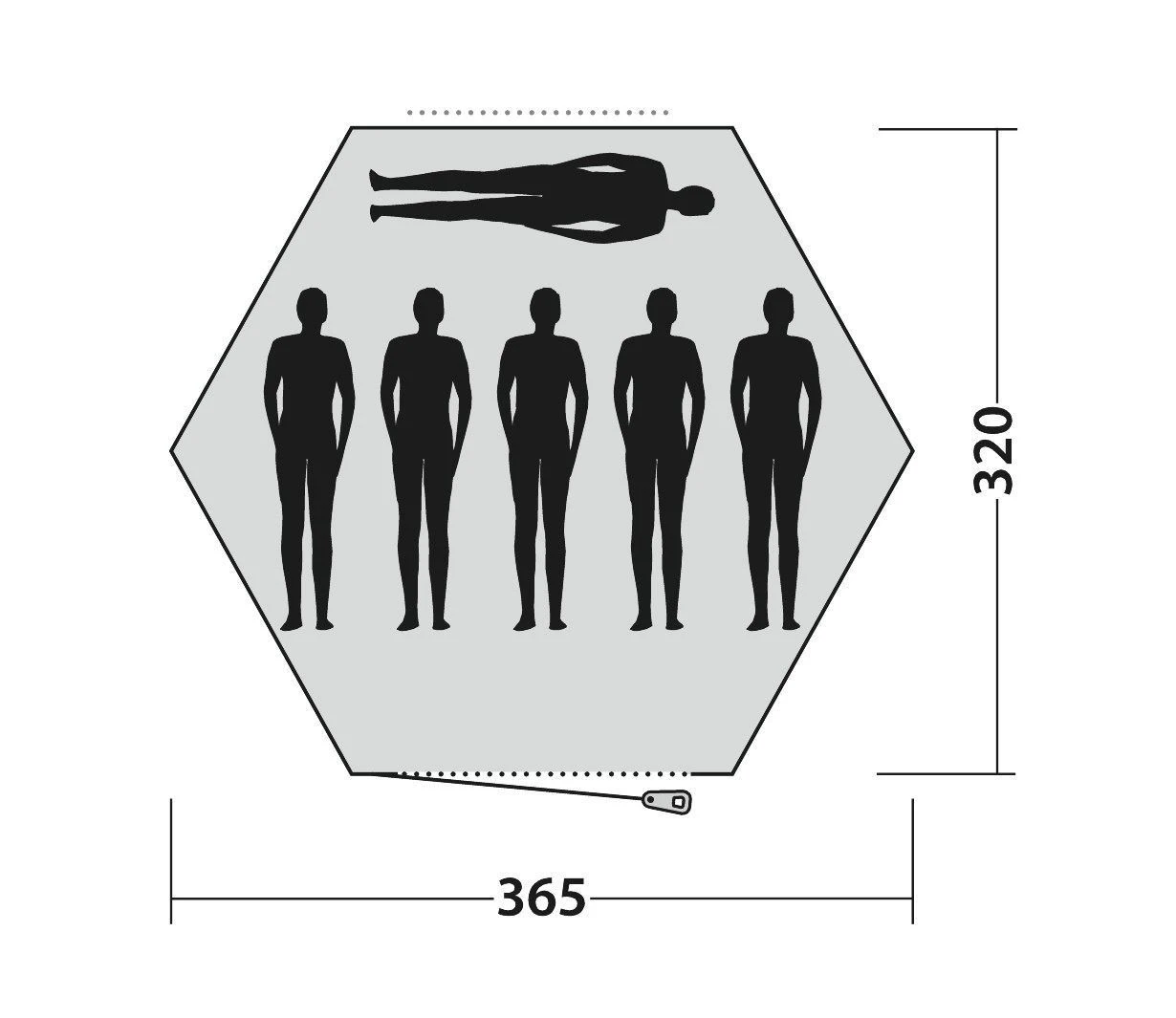 Easy Camp Moonlight Yurt Moonlight Grey – Bild 14