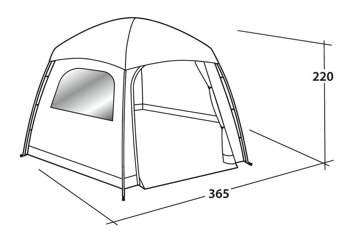 Easy Camp Moonlight Yurt Moonlight Grey – Bild 15
