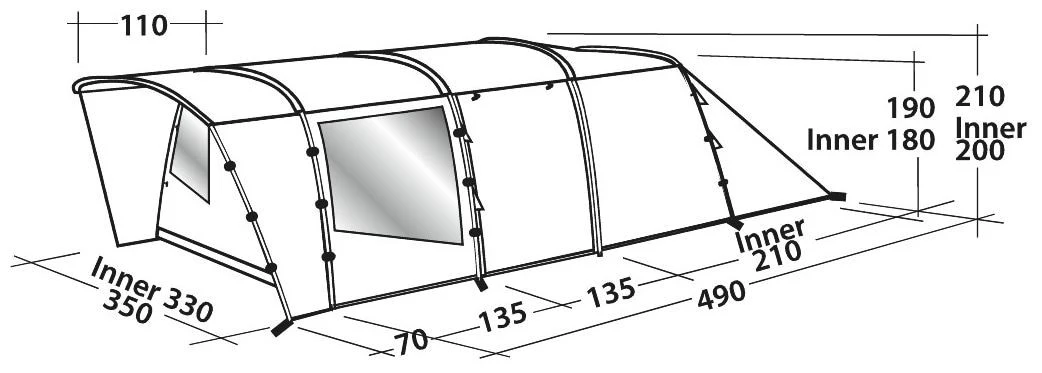 Easy Camp Palmdale 600 2022 Blue – Bild 3