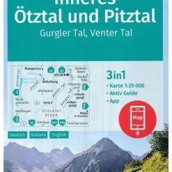 Kompass Wanderkarte 042 Inneres Ötztal, Pitztal, Gurgler Tal