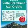 Kompass Wanderkarte 105 Lecco, Valle Brembana, Alpi Orobie