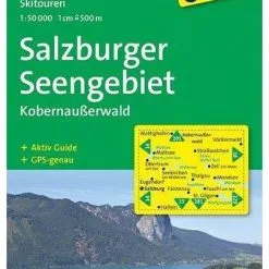 Kompass Wanderkarte 17 Salzburger Seengebiet, Kobernausserwald