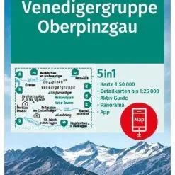 Kompass Wanderkarte 38 Venedigergruppe-Oberpinzgau