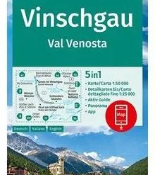 Kompass Wanderkarte 52 Vinschgau / Val Venosta