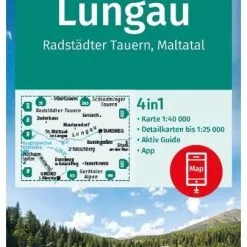 Kompass Wanderkarte 67 Lungau, Radstädter Tauern, Maltata