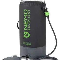 Nemo Helio LX Pressure Shower Black-Apple Green