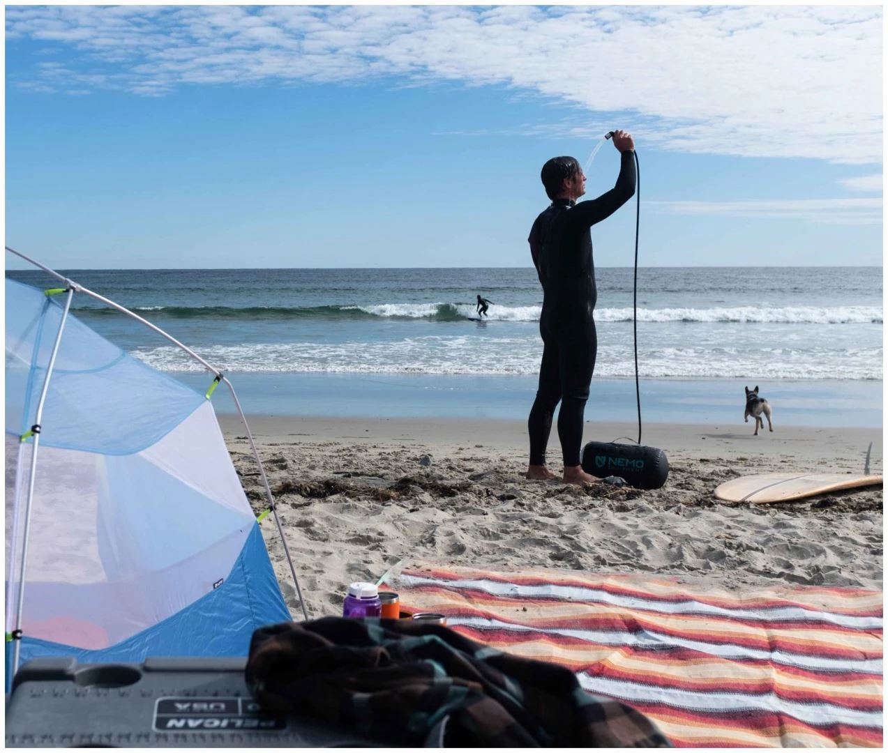 Nemo Helio Pressure Shower Black-Dark Verglas – Bild 7