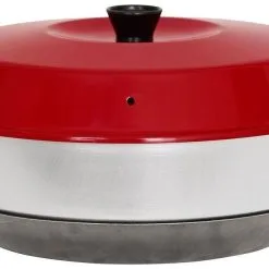 Omnia Oven Red-Silver