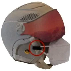 Outdoor XL Ski Helmet Facemask Clips