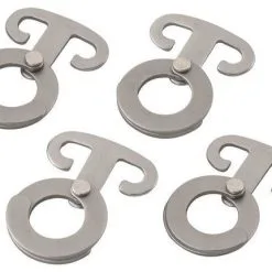 Outwell Accessory Hooks 4 Pcs Silver Grey