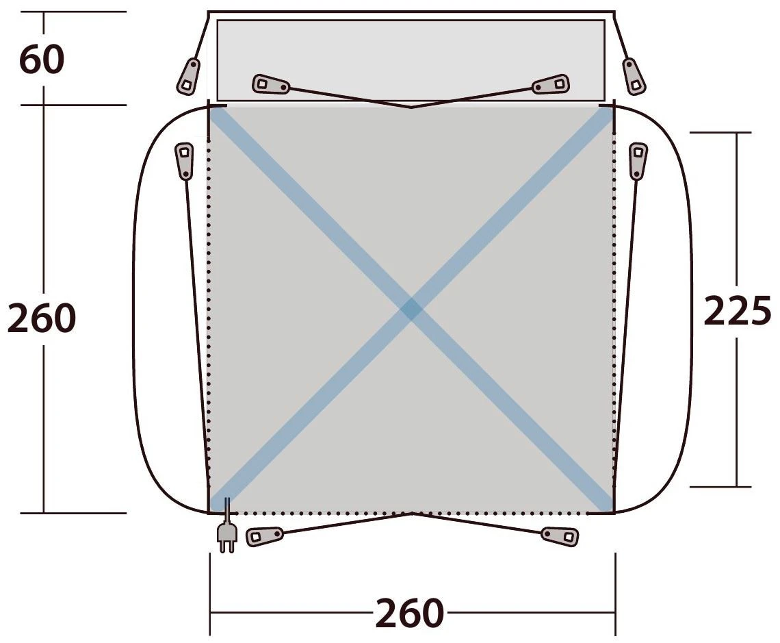 Outwell Bremburg Air Black-Grey – Bild 3