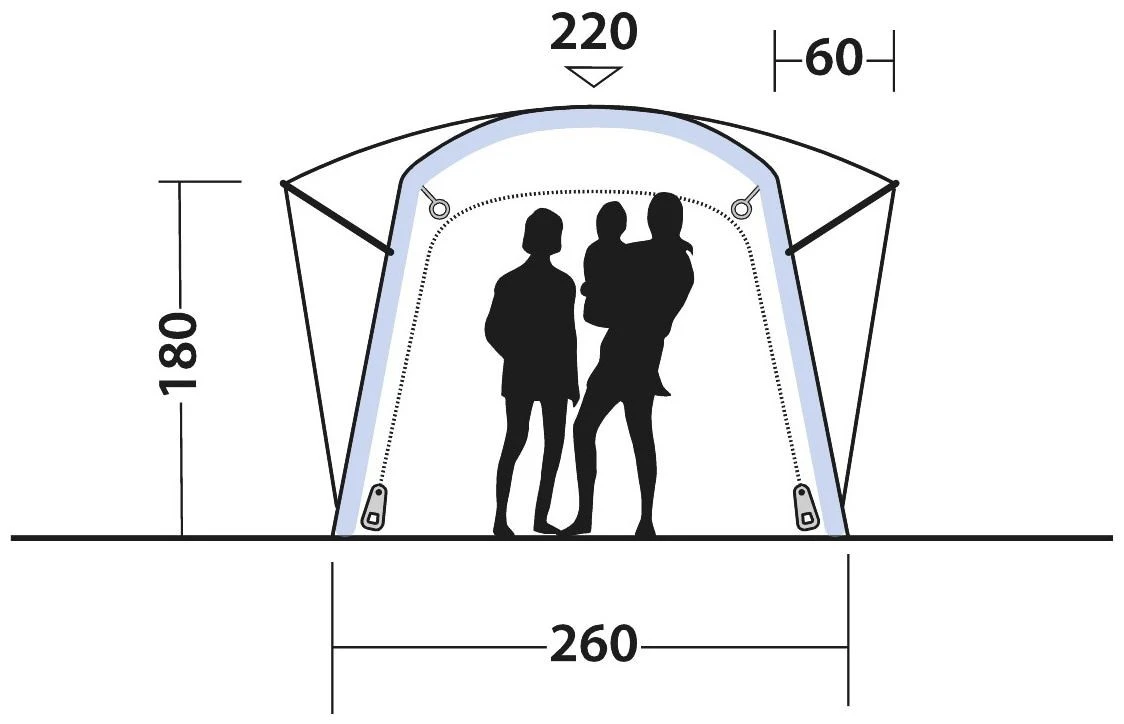 Outwell Bremburg Air Black-Grey – Bild 4