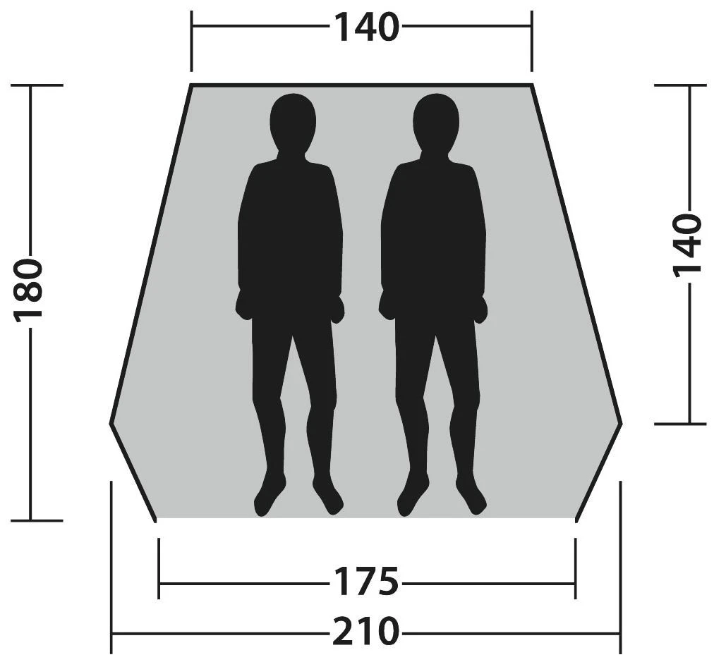 Outwell Compton Beach Shelter Blue – Bild 3