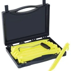 Outwell Guyline Peg Box Luminous Green