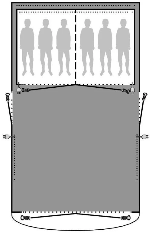 Outwell Mayville 6SA Footprint – Bild 3