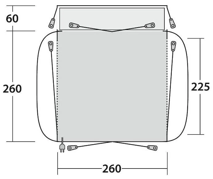 Outwell Milestone Lux Package Deal Black-Grey – Bild 4