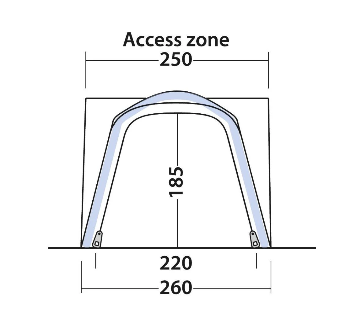 Outwell Milestone Shade Air Demo