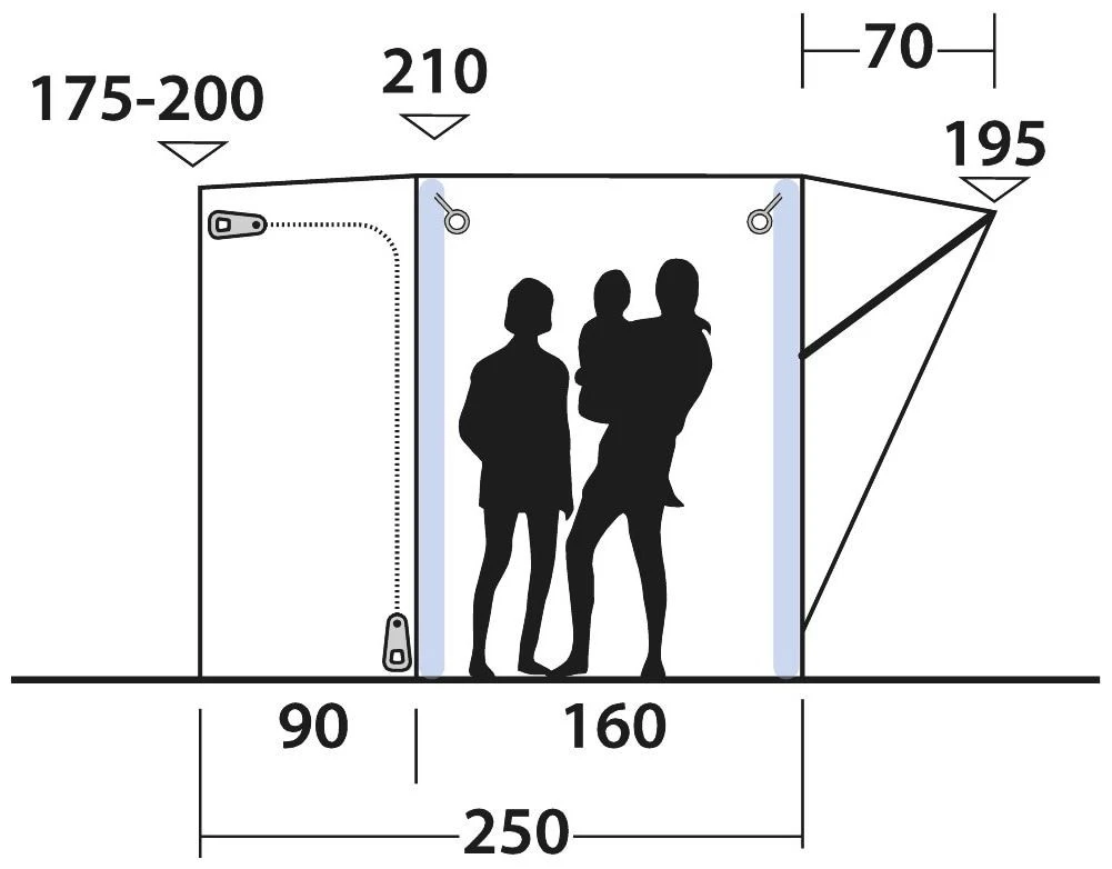 Outwell Newburg 160 Air Package Deal Black-Grey – Bild 5
