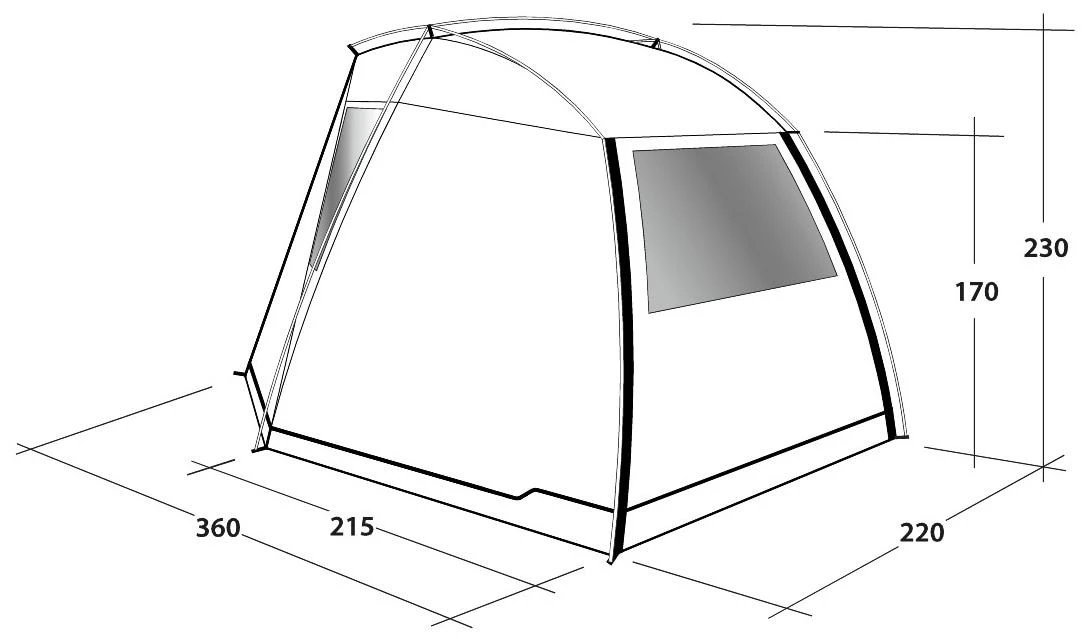 Outwell Woodcrest Package Deal Green – Bild 6