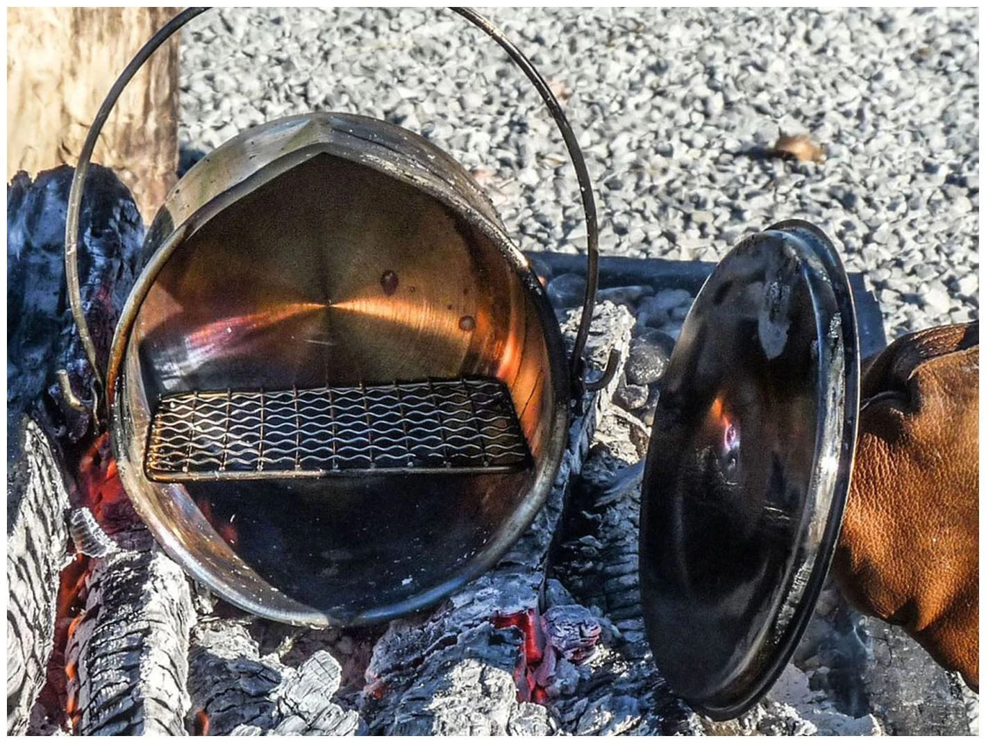 Pathfinder Rostfreier Stahl Grill Small 12.5 X 12.5 Cm – Bild 3