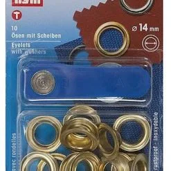 Prym Segelringe + Mont. 14mm 10 St