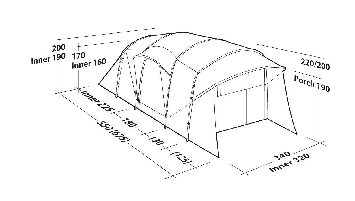Robens Eagle Rock TC 6+2XP Demo Sand & Green – Bild 4