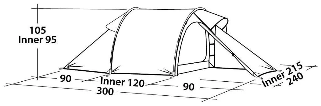Robens Goshawk 2 Green – Bild 5