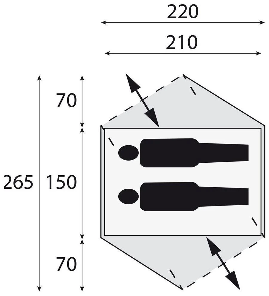 Safarica Velocity 2 Quick Up Shelter – Bild 3
