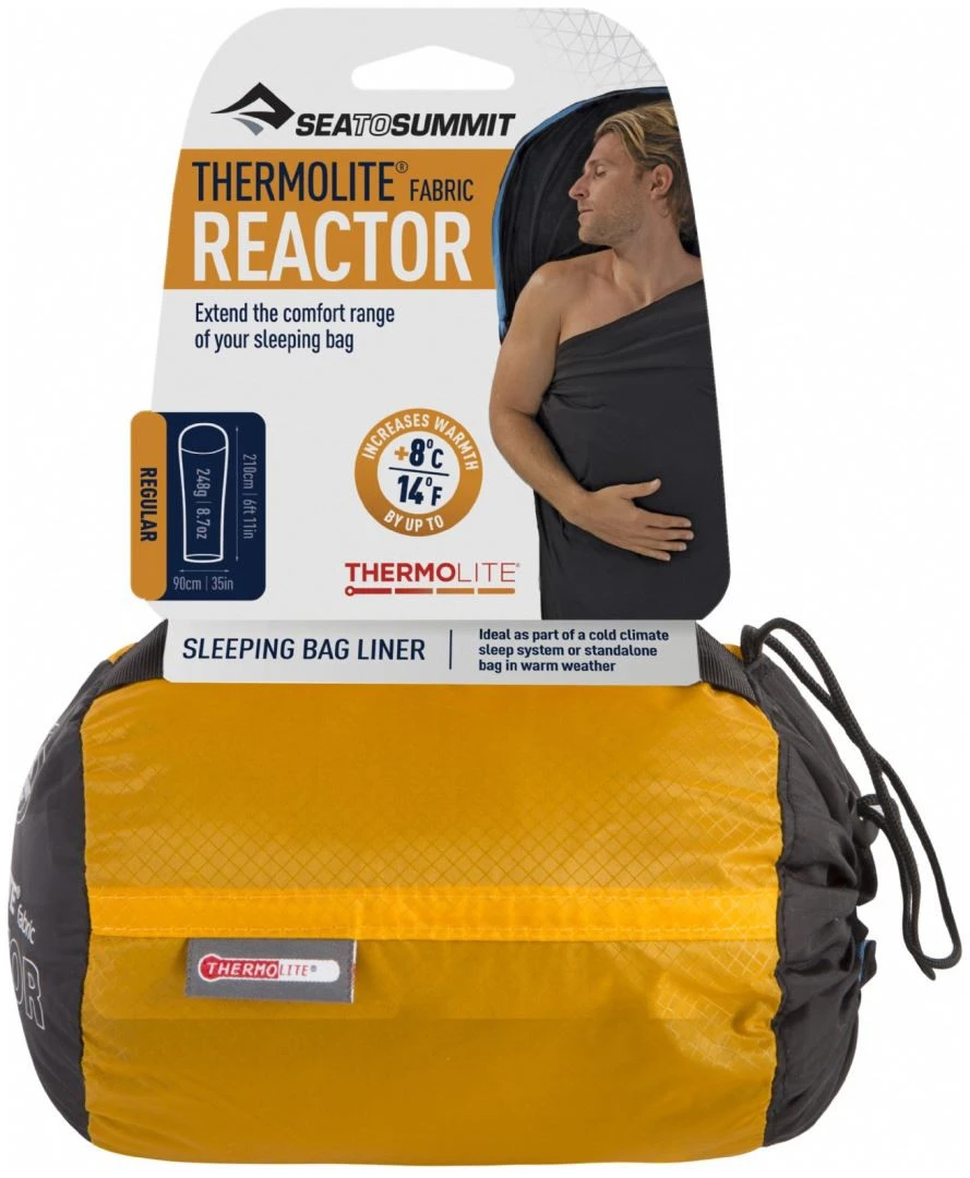 Sea To Summit Reactor Thermolite Liner Extra Warm Grey – Bild 5