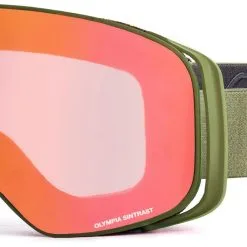 Sinner Olympia+ Matte Moss Green (Lens: Orange Sintrast)