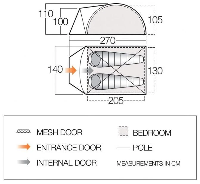 Vango Tay 200 Treetops – Bild 3